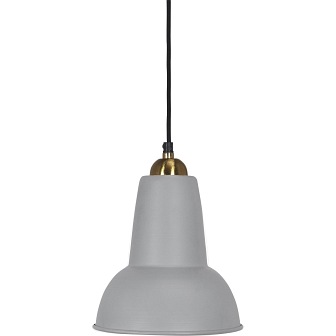 Mała lampa wisząca Scottsville szara 21cm